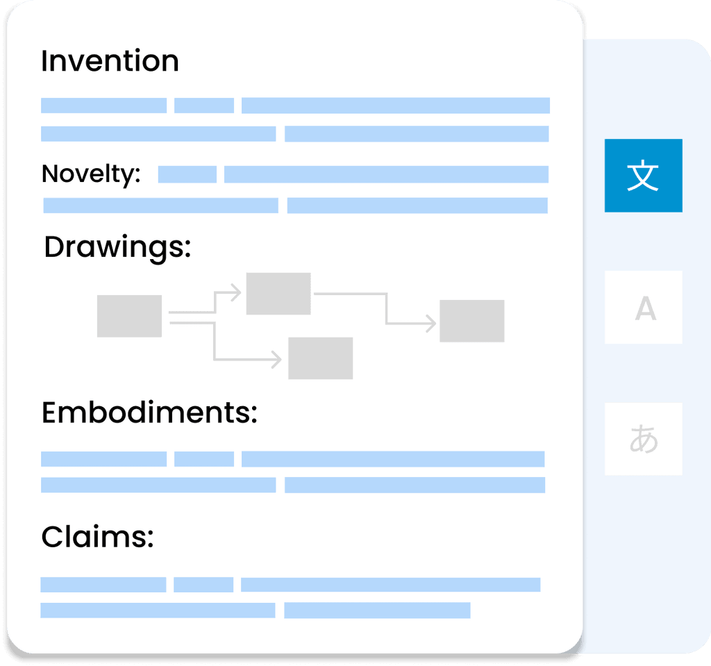 Redactor de patentes multilingüe